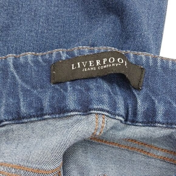 Liverpool Blue Women Jeggings - Picture 6 of 8